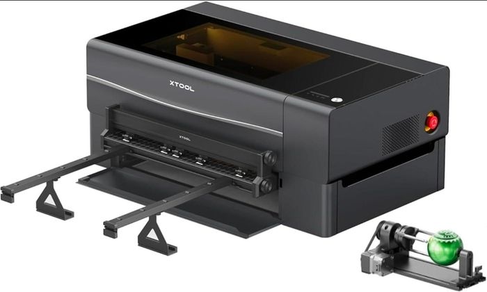 xTool P2S 55W CO2 Laser Cutter / Engraver + Accessories