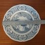 Fabulous Antique Blue and White 9 Inch Breakfast Plate By Furnivals Limited, in the Popular "Old Chelsea" Pattern Circa 1915+ Image 8