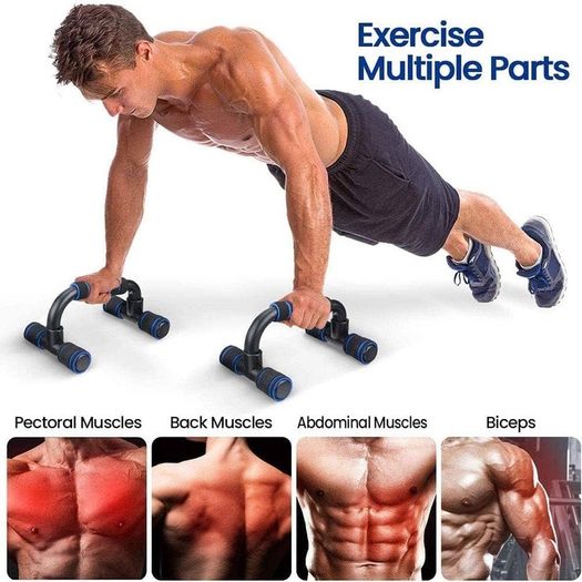 NEW SALE | 7-IN-1 Ab Roller Wheel Set With, 2 Push-up Bars, Resistance Band, Skipping Rope, Hand Grip And Knee Pad, Fitness Workout At Home Gym