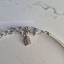 Coeur de Lion GeoCUBE Necklace- Beautiful Blue & Gold Image 3