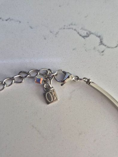 Coeur de Lion GeoCUBE Necklace- Beautiful Blue & Gold