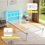 Single Bed Frame with Headboard&LED Lights Image 6
