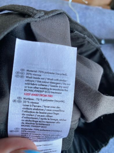 Lidl grey trousers (new) age 7-8
