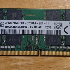 Laptop Memory - Sk Hynix 1x32gb Ddr4 3200mhz Sodimm