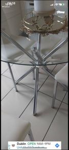 Stunning glass table