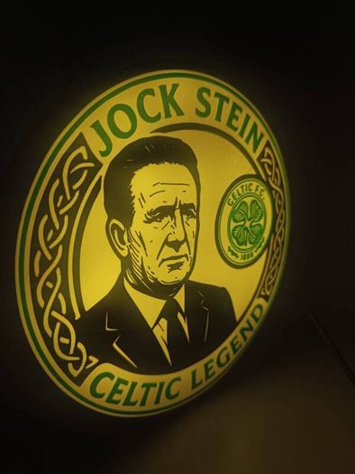 Jock Stein Celtic Lightbox