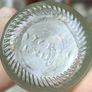 474 - Set of 6 Vintage Clear Glass Cork Screw Top Collectible Decorative Bottles Image 3