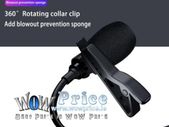 08545 Mobile Phones 3.5 mm Omnidirectional Microphone Clip