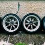 R20 5x120 Ispiri ISR8 staggered alloy wheels with new tyres Image 4