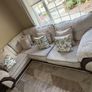 Fabulous, great condition beige L shape sofa Image 3