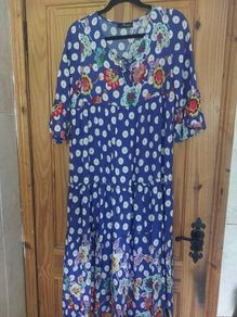 Retro/bohemian floral dress (free post)