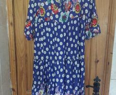 Retro/bohemian floral dress (free post)