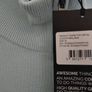 baby blue knit half zip from Gym Coffee Image 4