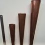 Copper vase or bud holders Image 4