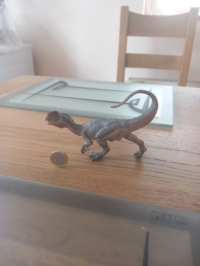 Papo Figurine of a Dilophosaurus Dinosaur