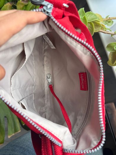 Kipling Arto Medium Crossbody Bag Red Rouge