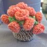 Handmade Crochet Teddy Tea Coaster / Trinket Holder Image 5