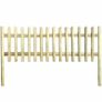 Picket Fence Impregnated Pinewood 5.1 m 130 cm 5/7cm Image 2