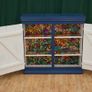 Navy & Cream Cottage Cupboard Image 3