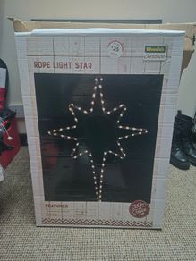 Christmas star x 2 light