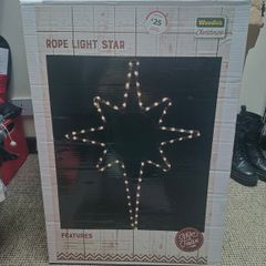 Christmas star x 2 light