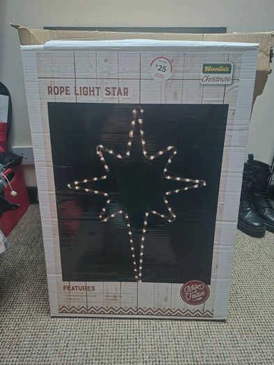 Christmas star x 2 light