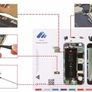 Professional Magnetic Screw Repair work Mat for iPhone 6 Image 2