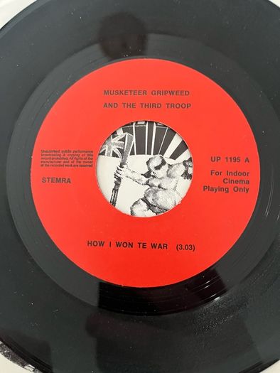 John Lennon Beatles How I Won The War 7" and rare postcard