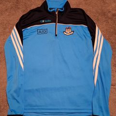 Dublin GAA O'Neills Gaelic Football Half Zip Jersey (Adult Small) FREE POST