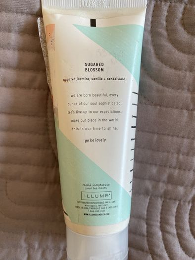 Sugared blossom hand cream