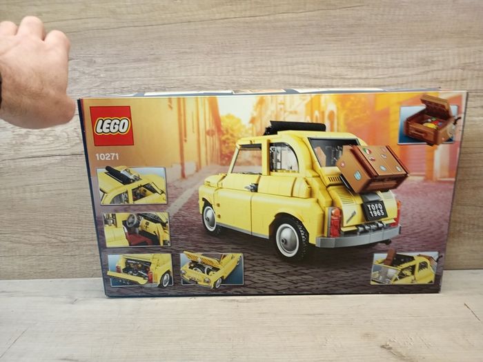 Lego 10271 Fiat 500 - Yellow