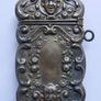 RARE!! Antique Sterling Silver Engraved Matchbox Pendent MATCH SAFE Vesta Case - Late 1800s Image 8