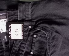 2 pairs black Jeans