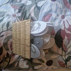 wedding flip flops, bought for guests but not used.