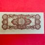 Japanese  Invasion  Money  BURMA   10 CENTS  1942 WORLD WAR 11 ( Uncirculated ) Image 2