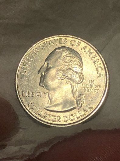 State Quarter Dollar Mint State with full luster