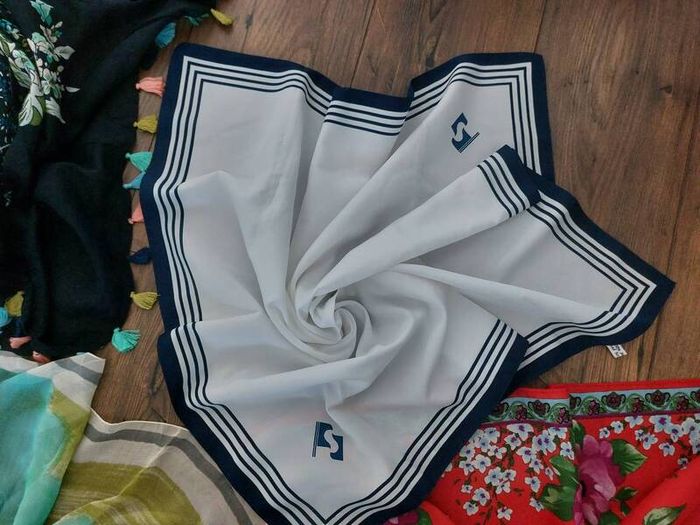 Lot of 8 square scarves