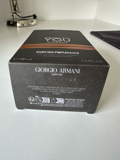 Emporium Armani Stronger with You intensely way de parfum men's