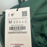 Satin Crossbody Handbag. Deep Silky Green. Brand New With Tags  35.99e new from Zara. Quality Satin dress bag. Beautiful Image 4