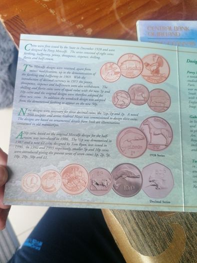 1998 Ireland Coin Set