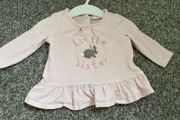 Next little sister long sleeve t-shirt 0-3months