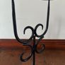 Vintage Black Candelabra Image 4