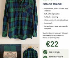 Jack Wills Check Shirt