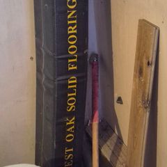 Unopened Box Of Real Solid Oak Wood Flooring ,coverage 2.376 Square Meters, Also Have Half Box Approx. Of Same ,