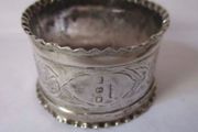 Victorian Sterling Silver Napkin Ring