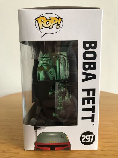 Boba Fett Green Chrome Summer Convention 2019 Funko Pop