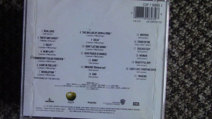John Lennon - Imagine: Music From The Motion Picture CD
