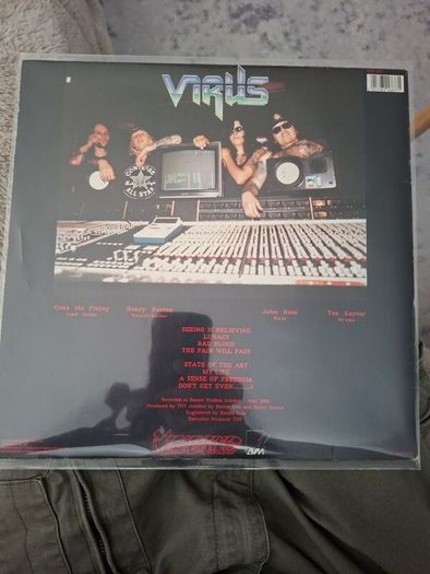 Virus Lunacy (1990 UK Press) NM Vinyl