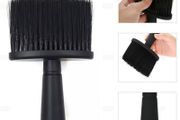 Neck Duster Hairdresser / Barber Face Duster Nail Dust Brush Soft Neck Brush - Rectangular Black