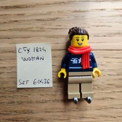 lego cty1824 christmas jumper woman, set 60436